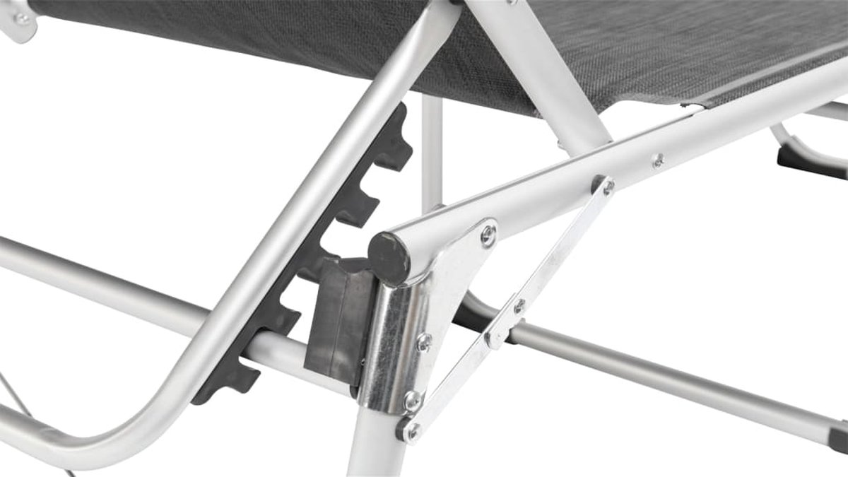 Outwell Klapstoel Victoria en grijs - Zwart