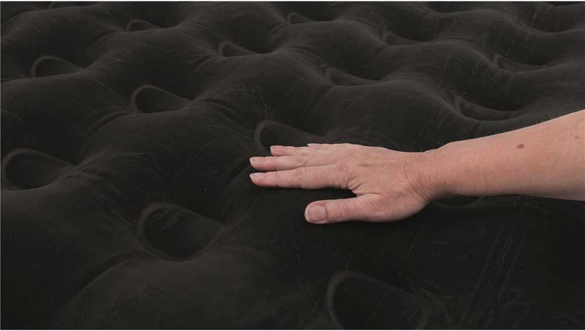 Outwell Luchtmatras Classic Double en grijs - Zwart