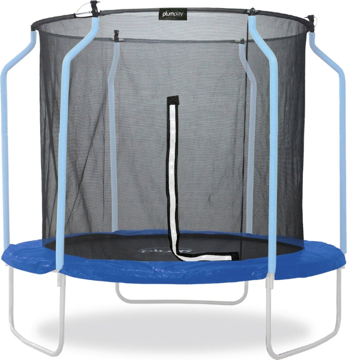 Plum Wave Springsafe Trampoline met veiligheidsnet - 244 cm - Met mist - Bruin