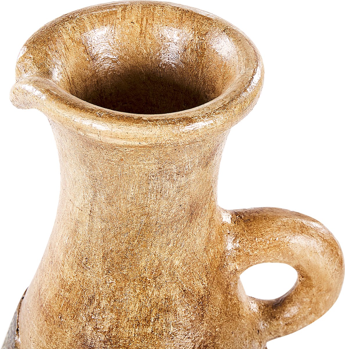 Beliani MARONEJA - Decovaas--Terracotta - Groen