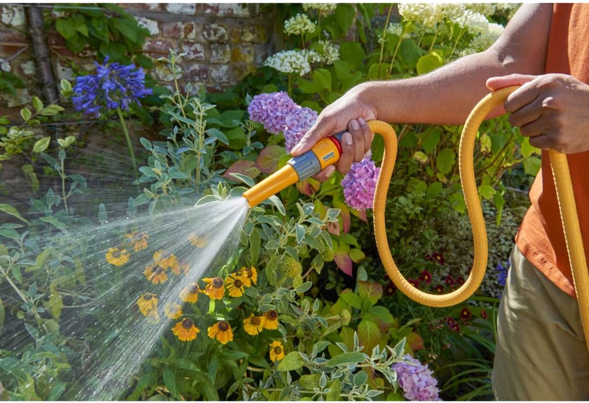 Hozelock Tuinslang Wonderhoze verlengbaar 25 m - Geel