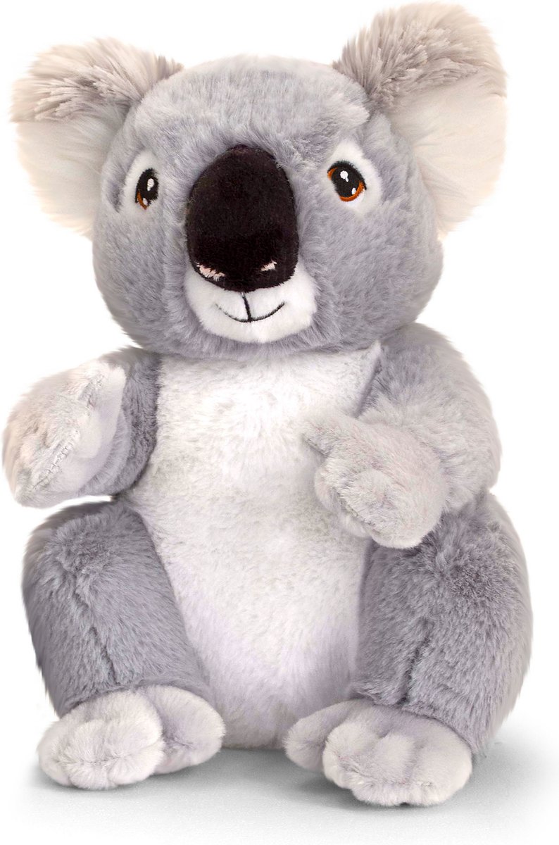 Keel Toys - Cadeaukaart Gefeliciteerd met knuffeldier koala 18 cm - Knuffeldier