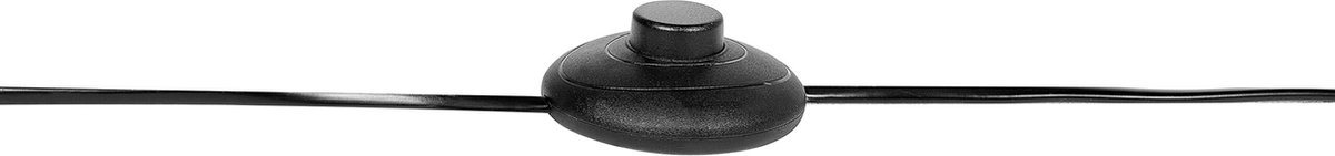 Beliani RIMAVA - Staande lamp--IJzer - Zwart