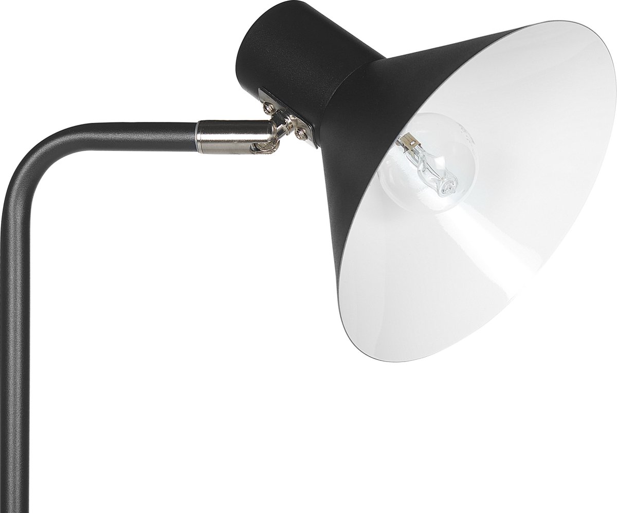 Beliani RIMAVA - Staande lamp--IJzer - Zwart