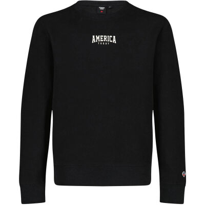 America Today Sweater - Zwart