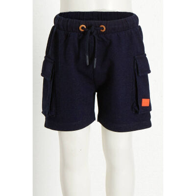 Orange stars Korte broek - Blauw