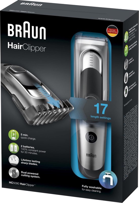 Braun HC5090 - Zwart