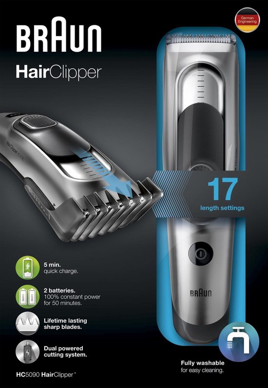 Braun HC5090 - Zwart