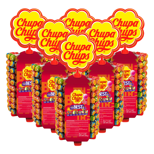 Chupa Chups - Lolly&apos;s The Best Of (Wheel) - 6x 200 stuks