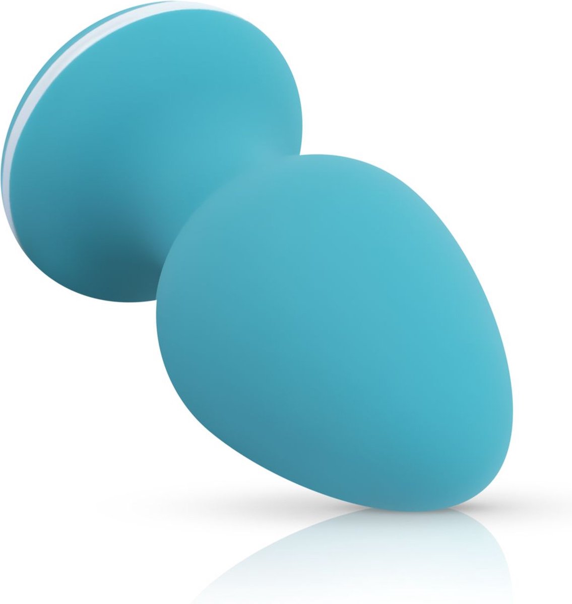 Cala Azul - Blanca Vibrerende Anaal Plug - Blauw