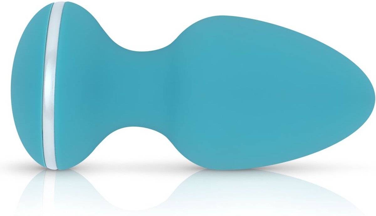 Cala Azul - Blanca Vibrerende Anaal Plug - Blauw