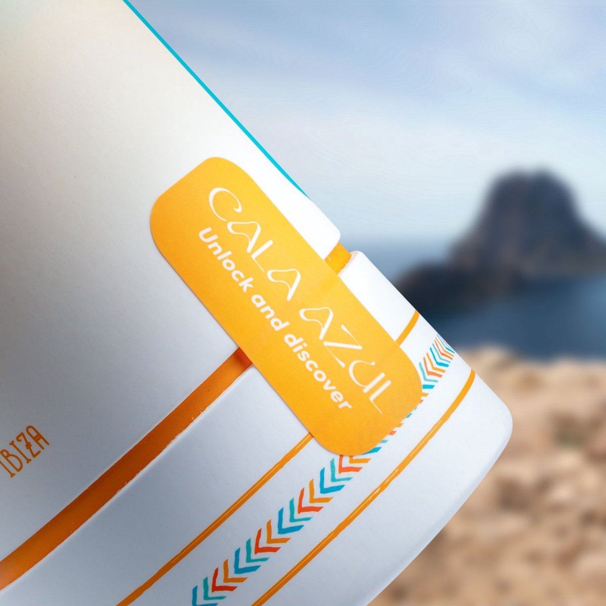 Cala Azul - Blanca Vibrerende Anaal Plug - Blauw