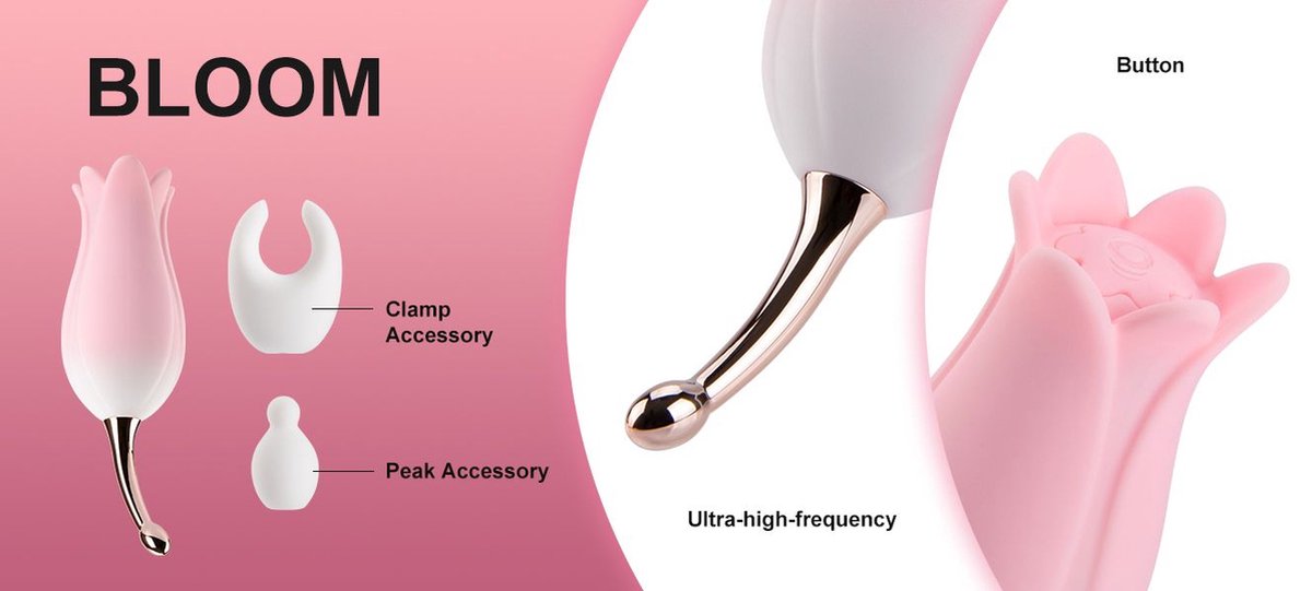 OTOUCH - Bloom Clitoris Vibrator - Roze
