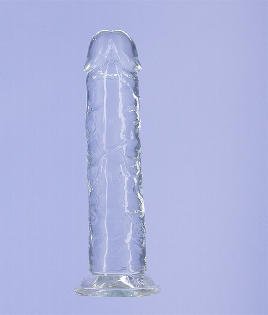 Addiction Crystal Addition - Transparante Realistische Dildo - 20 cm