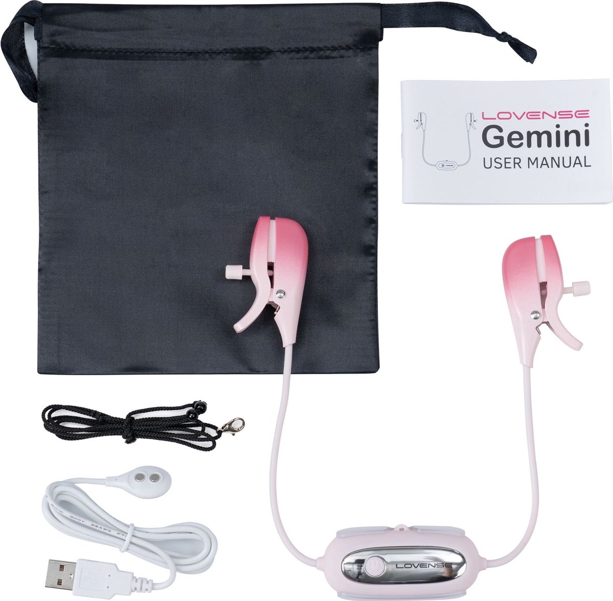 Lovense - Gemini Vibrerende Tepelklemmen App Controlled