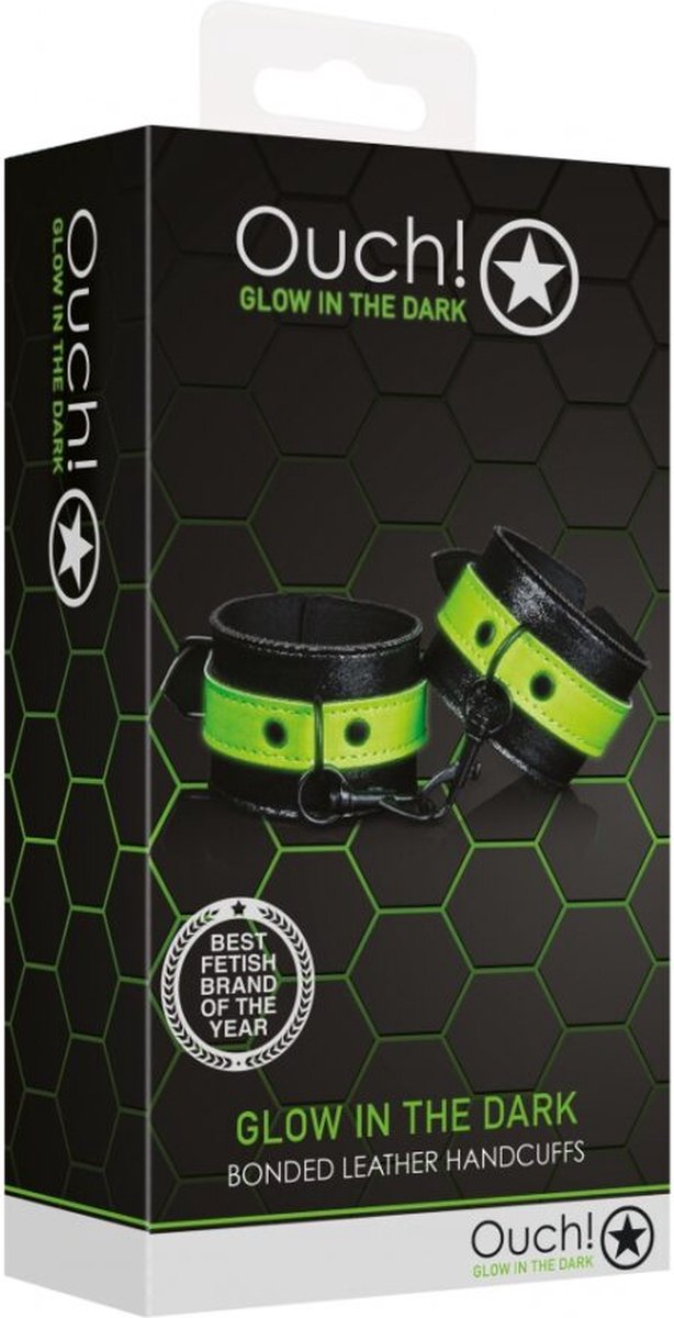 Ouch Boeien - Glow in the Dark - Neon Groen/ - Zwart