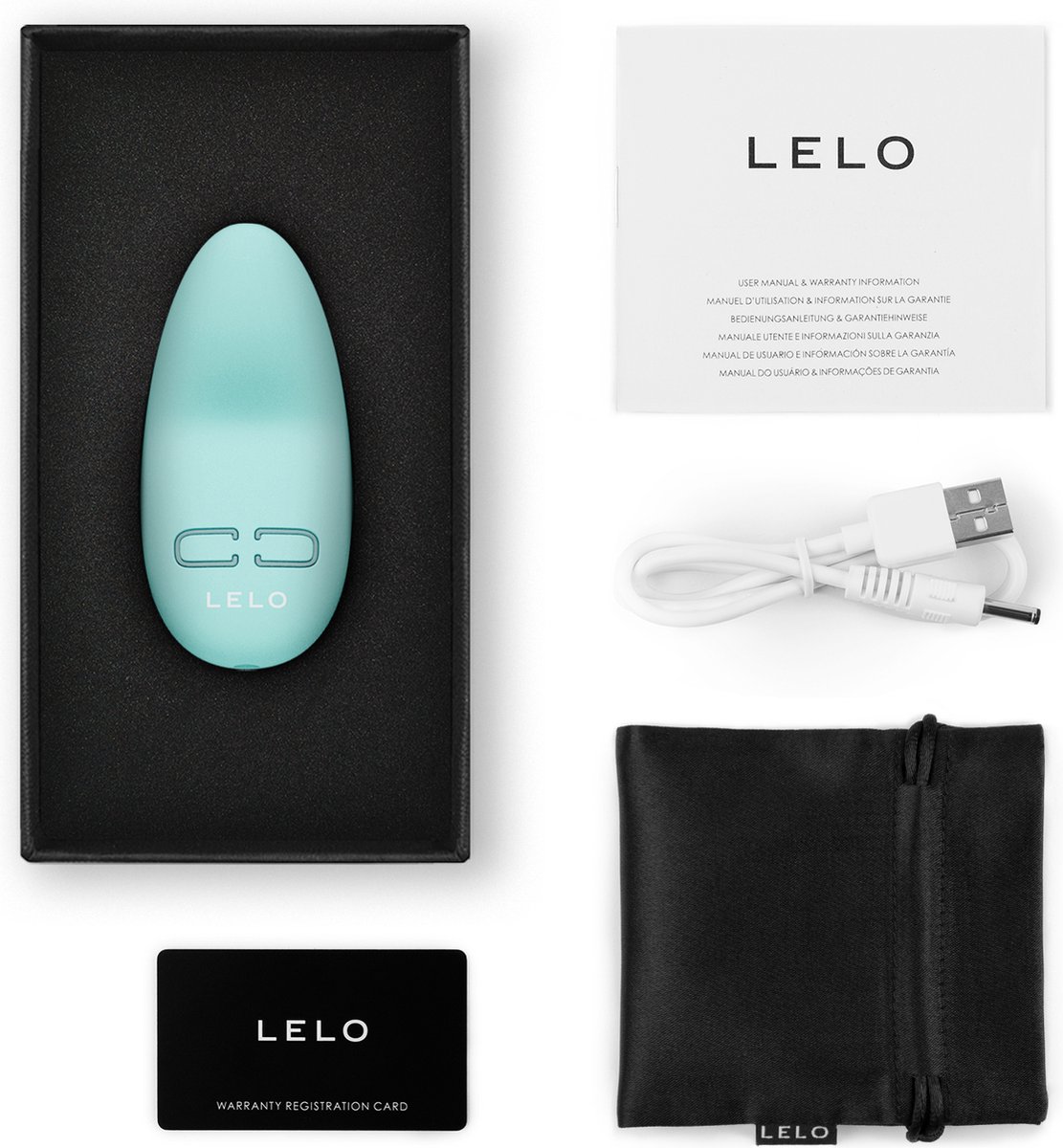 LELO - Lily 3 Personal Massager - Polair Green - Groen