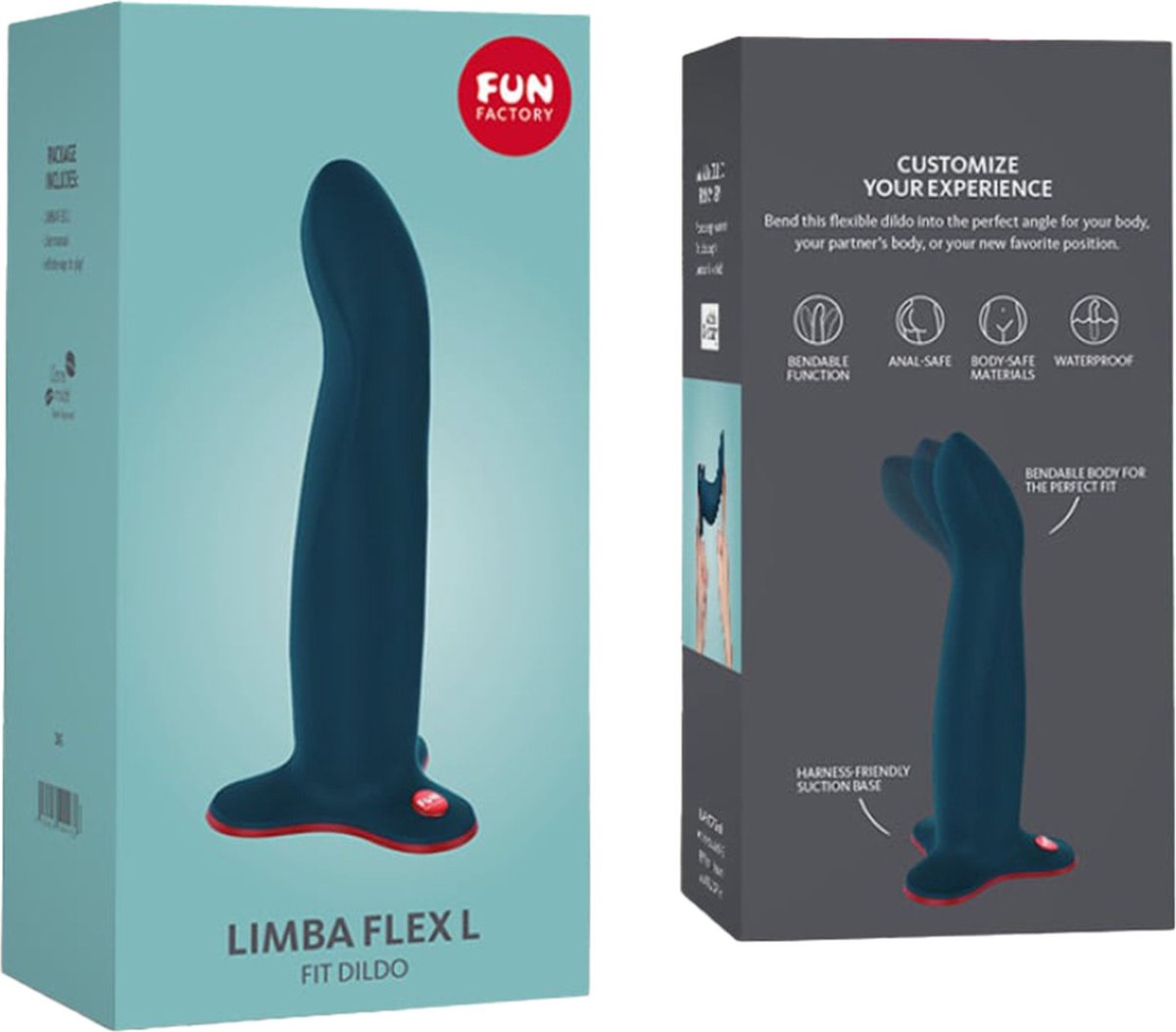 Fun Factory - Limba Flex L - Fluweel - Blauw