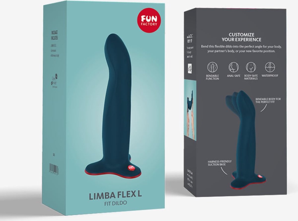 Fun Factory - Limba Flex L - Fluweel - Blauw