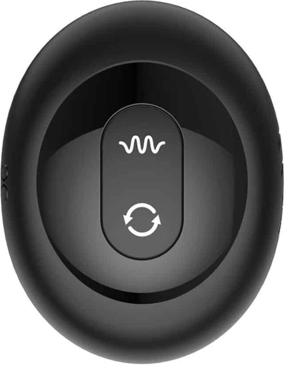 Nexus - Tornado Roterende Butt Plug - Zwart