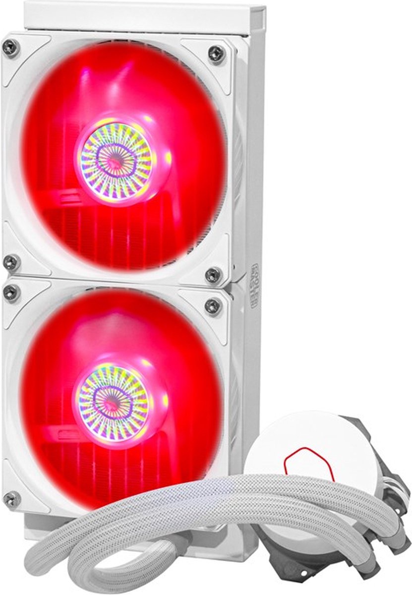 Coolermaster Cooler Master MasterLiquid ML240L V2 RGB White Edition - 240mm