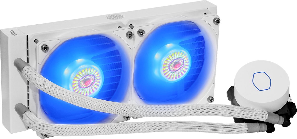 Coolermaster Cooler Master MasterLiquid ML240L V2 RGB White Edition - 240mm