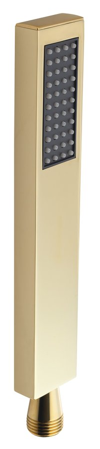 Sapho vierkante staafhanddouche 20cm - Goud