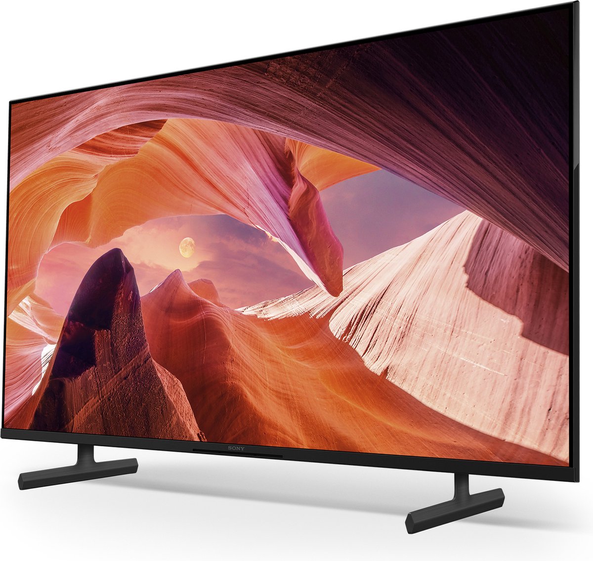 Sony TV LED - KD-43X80L, 43 pulgadas, Procesador X1 4K, Triluminos Pro, Google TV, HDR - Zwart