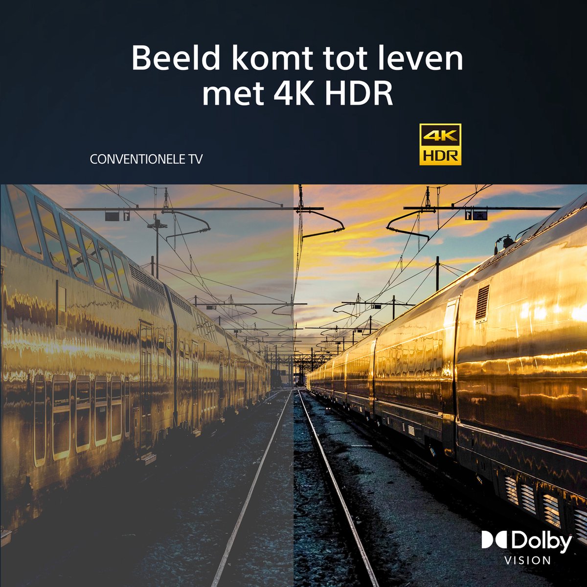 Sony TV LED - KD-43X75WL, 43 pulgadas, Procesador X1 4K, Google TV, HDR - Zwart