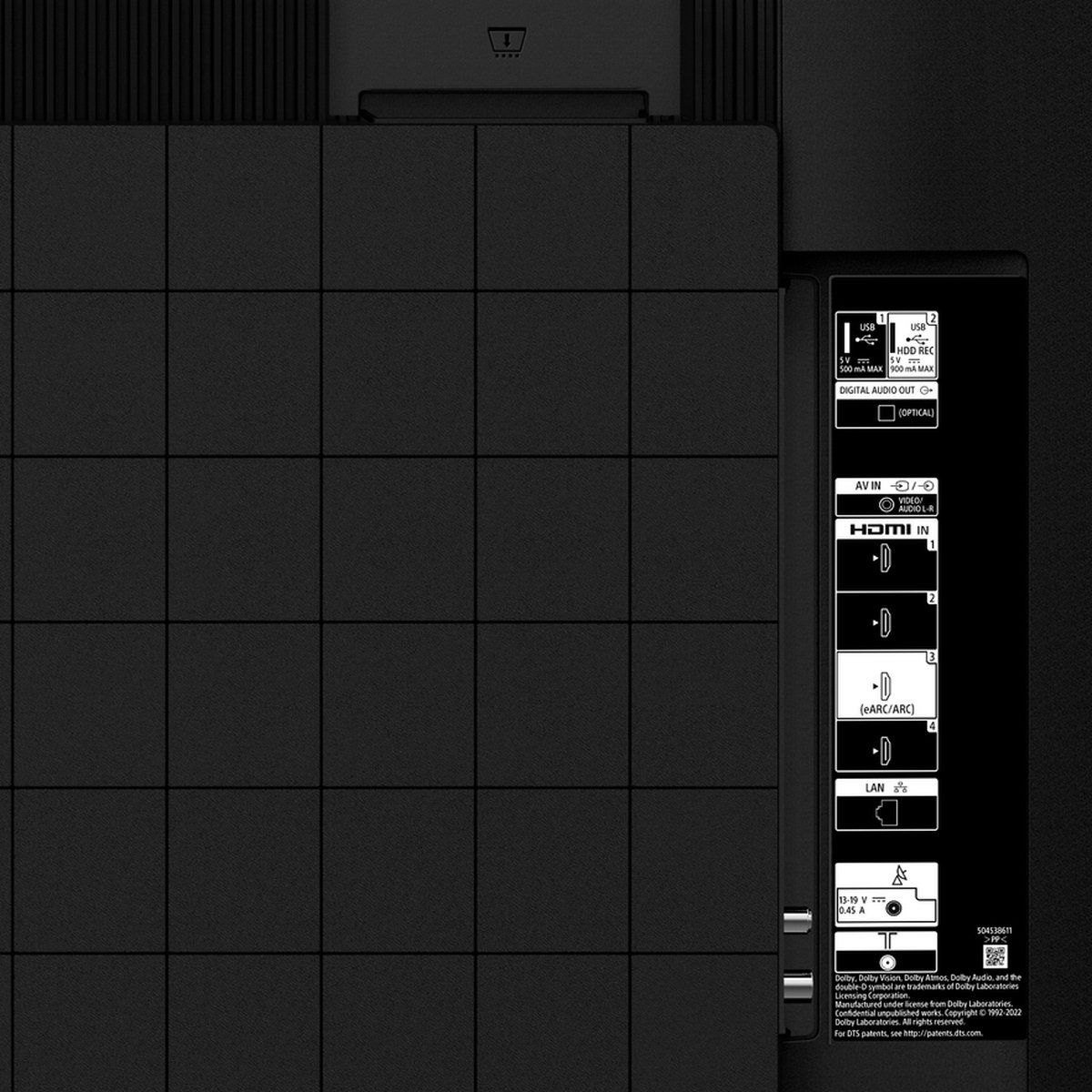 Sony TV LED - KD-43X75WL, 43 pulgadas, Procesador X1 4K, Google TV, HDR - Zwart