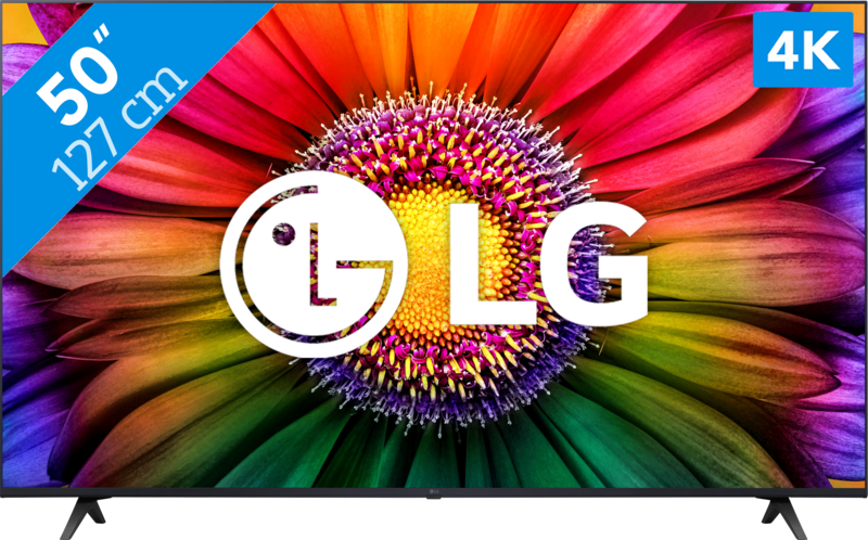 LG - TV LED 126 Cm (50") 50UR80006 4K, HDR10, Dolby Digital Plus, Smart TV, WebOS23