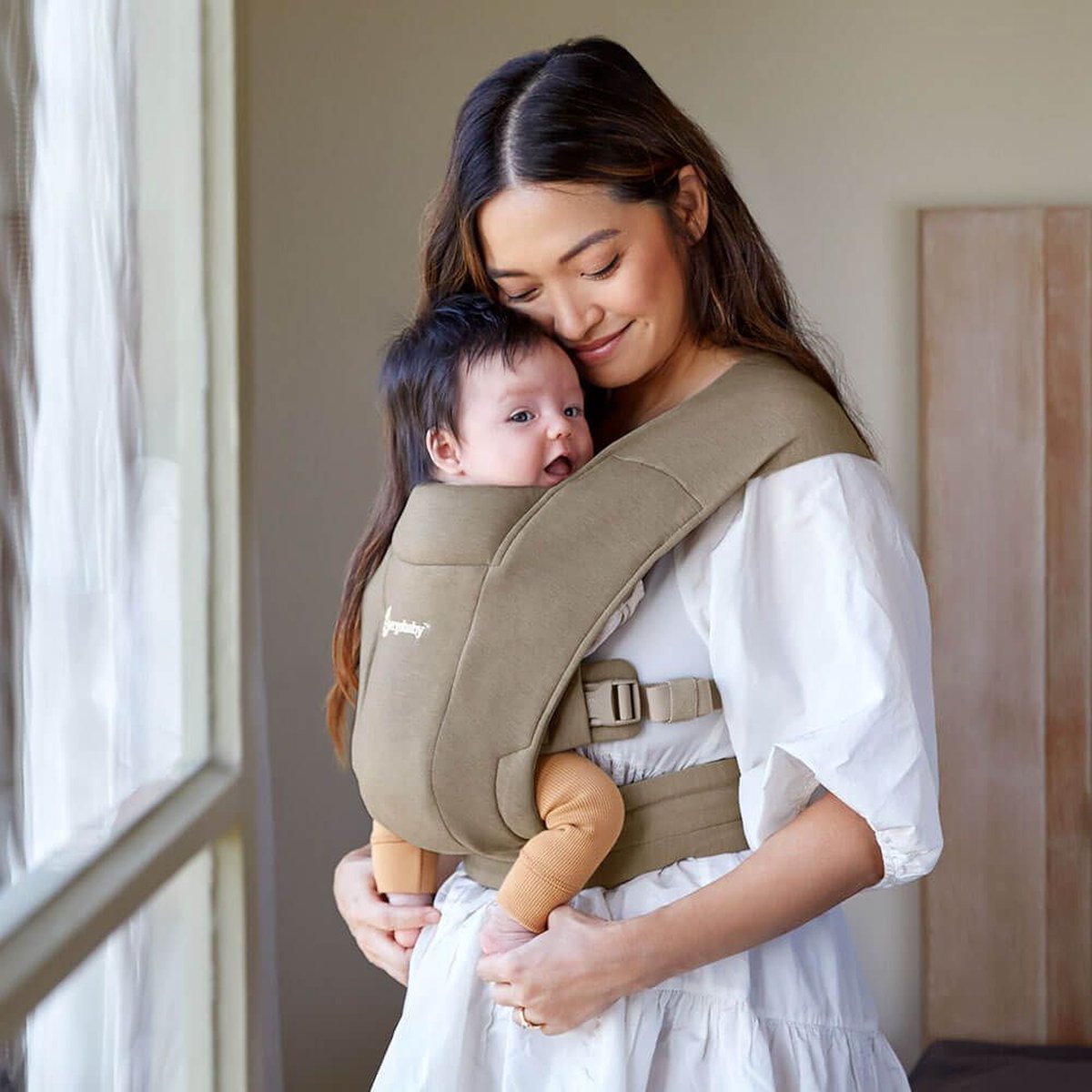 Ergobaby Buikdrager Embrace Soft Olive