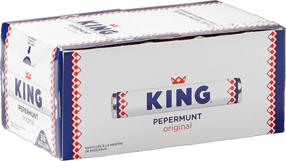 King - Pepermunt Original - 36 rollen