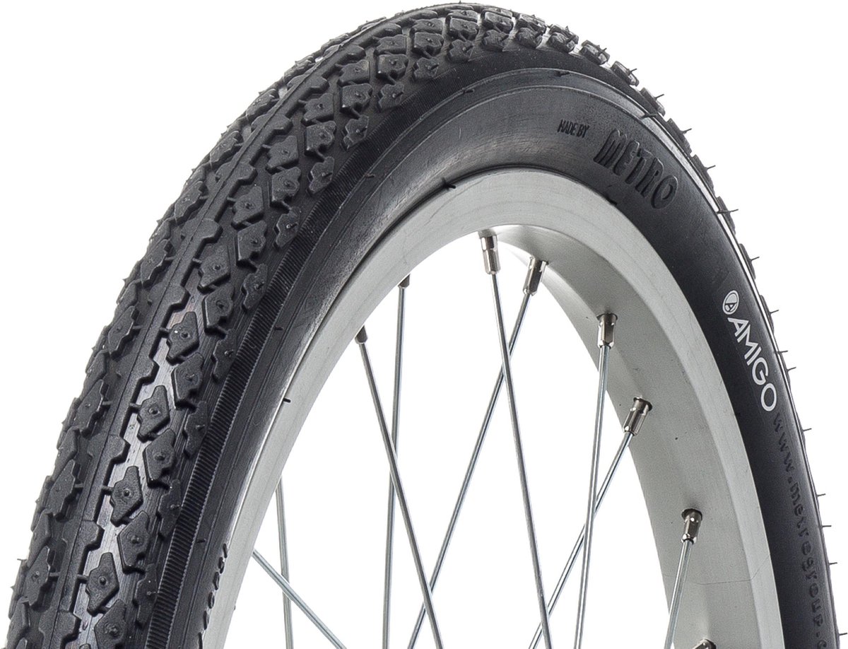 Amigo Buitenband Ortem Boost 18 x 1.75 (47-355) - Zwart