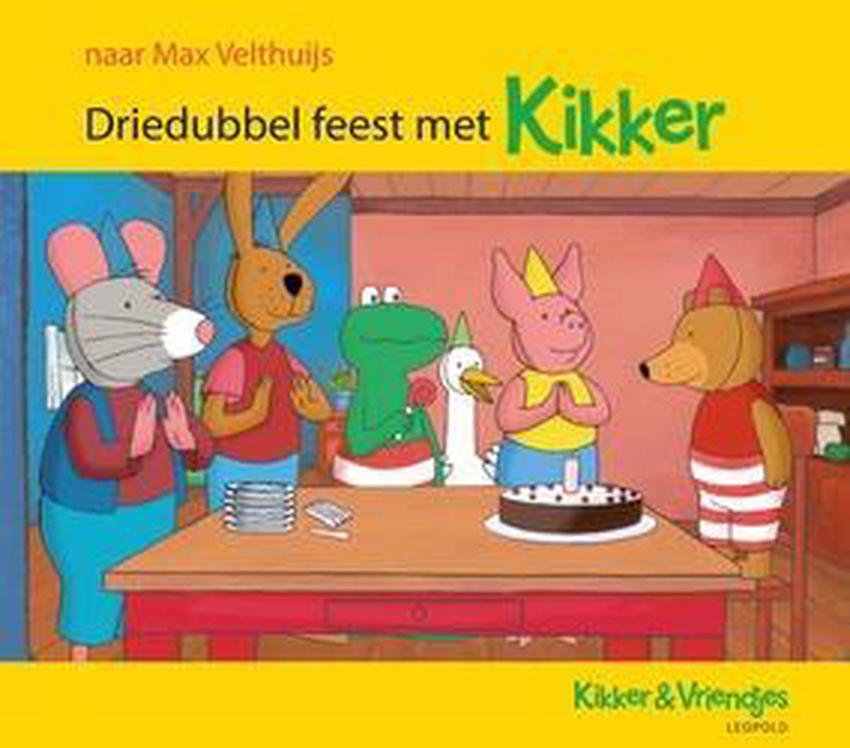 Leopold Driedubbel feest met Kikker