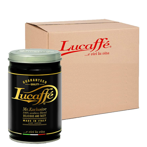 Lucaffé - Mr. Exclusive 100% Arabica Gemalen koffie - 12x 250g