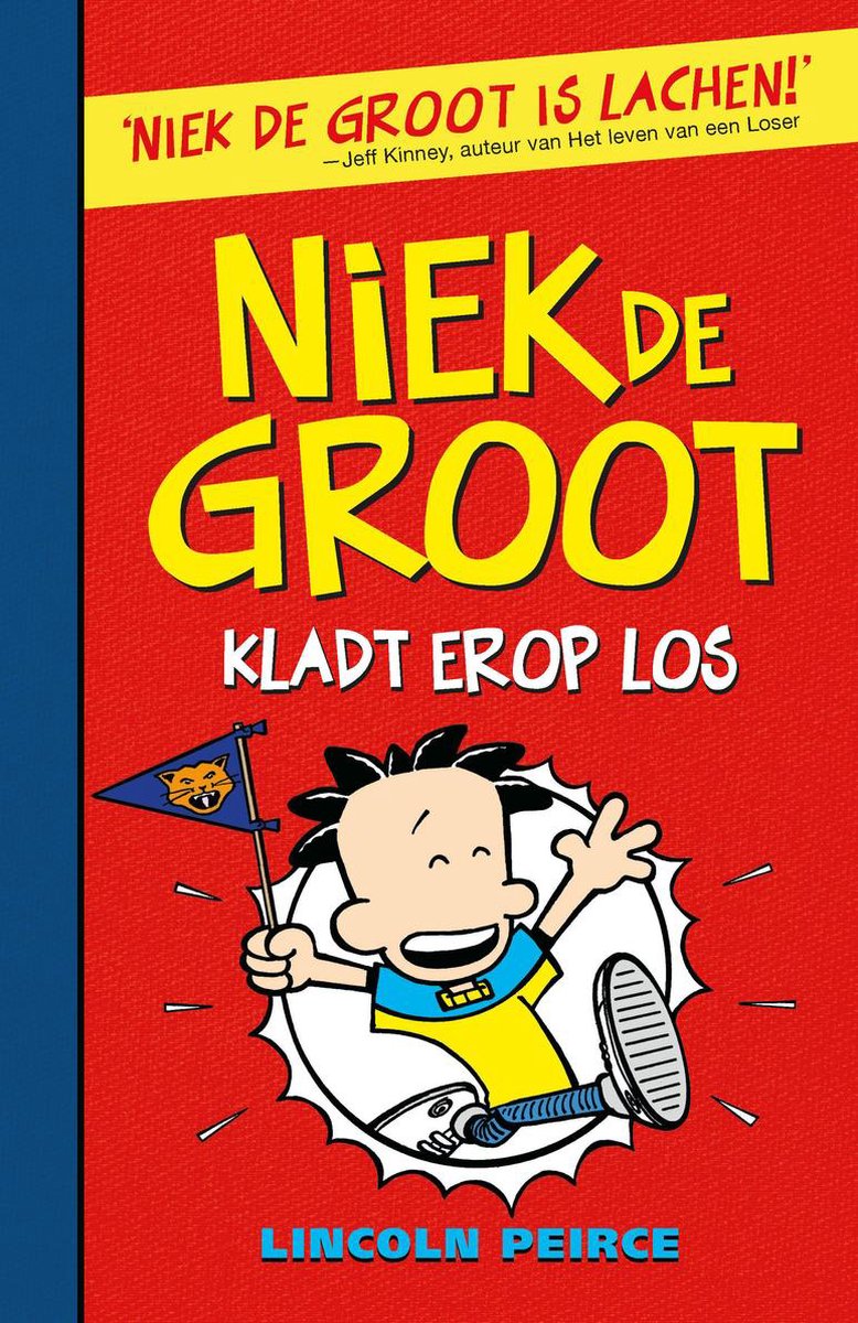 Kinderboeken Niek De Groot 4 - Niek De Groot Kladt Erop Los