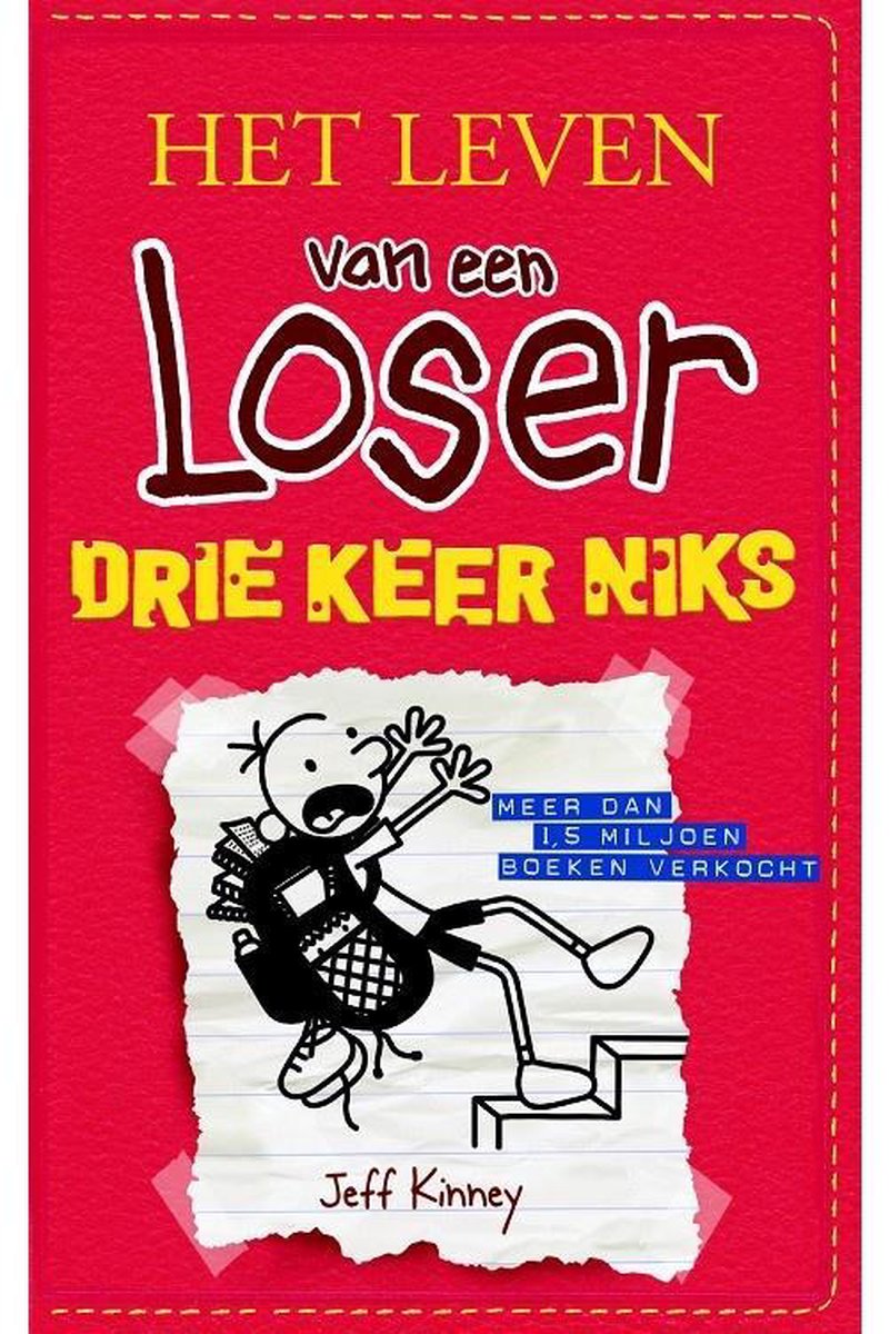 De Fontein Het leven van een loser 11 - Drie keer niks - Rood