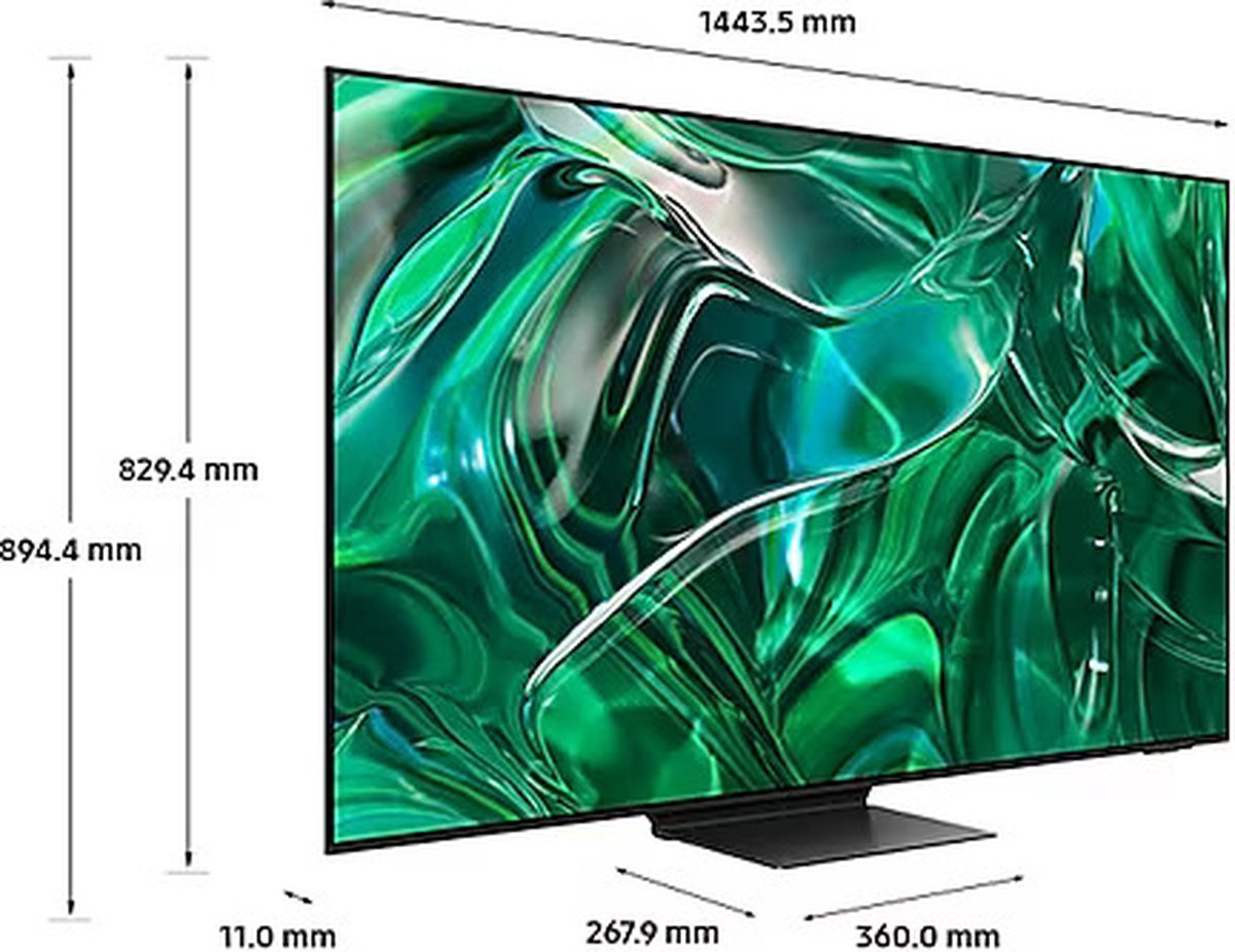 Samsung OLED 4K QE65S95C (2023) - Zwart
