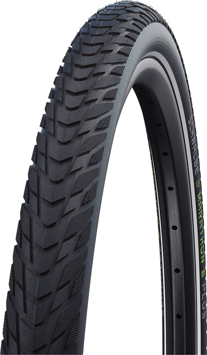 Schwalbe buitenband Marathon E-Plus 28 x 1.75 (47-622) RS - Zwart