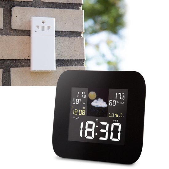 Alecto WS-1850 - Zwart