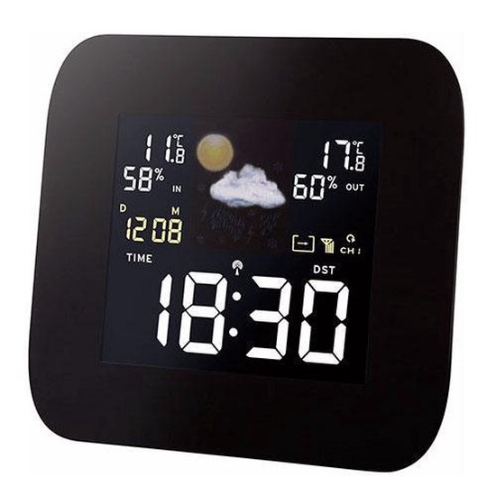 Alecto WS-1850 - Zwart