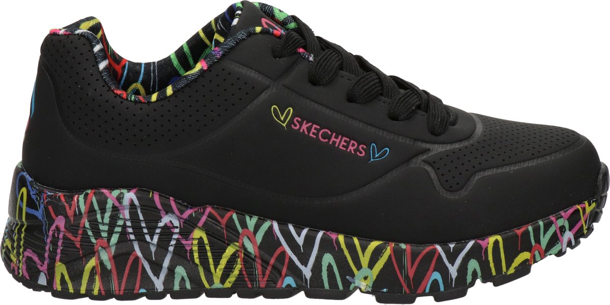 SKECHERS - X Jgoldcrown: Uno Lite - Zwart