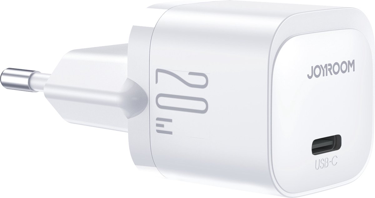 Joyroom 20W mini oplader - USB-C poort - wit