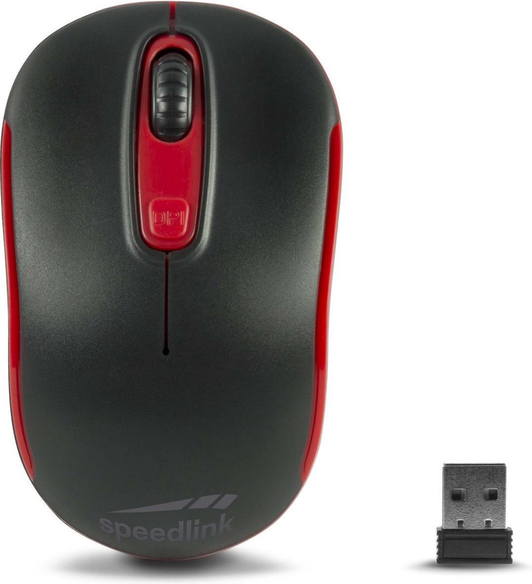Speedlink CEPTICA - Draadloze USB muis - Zwart / - Rood