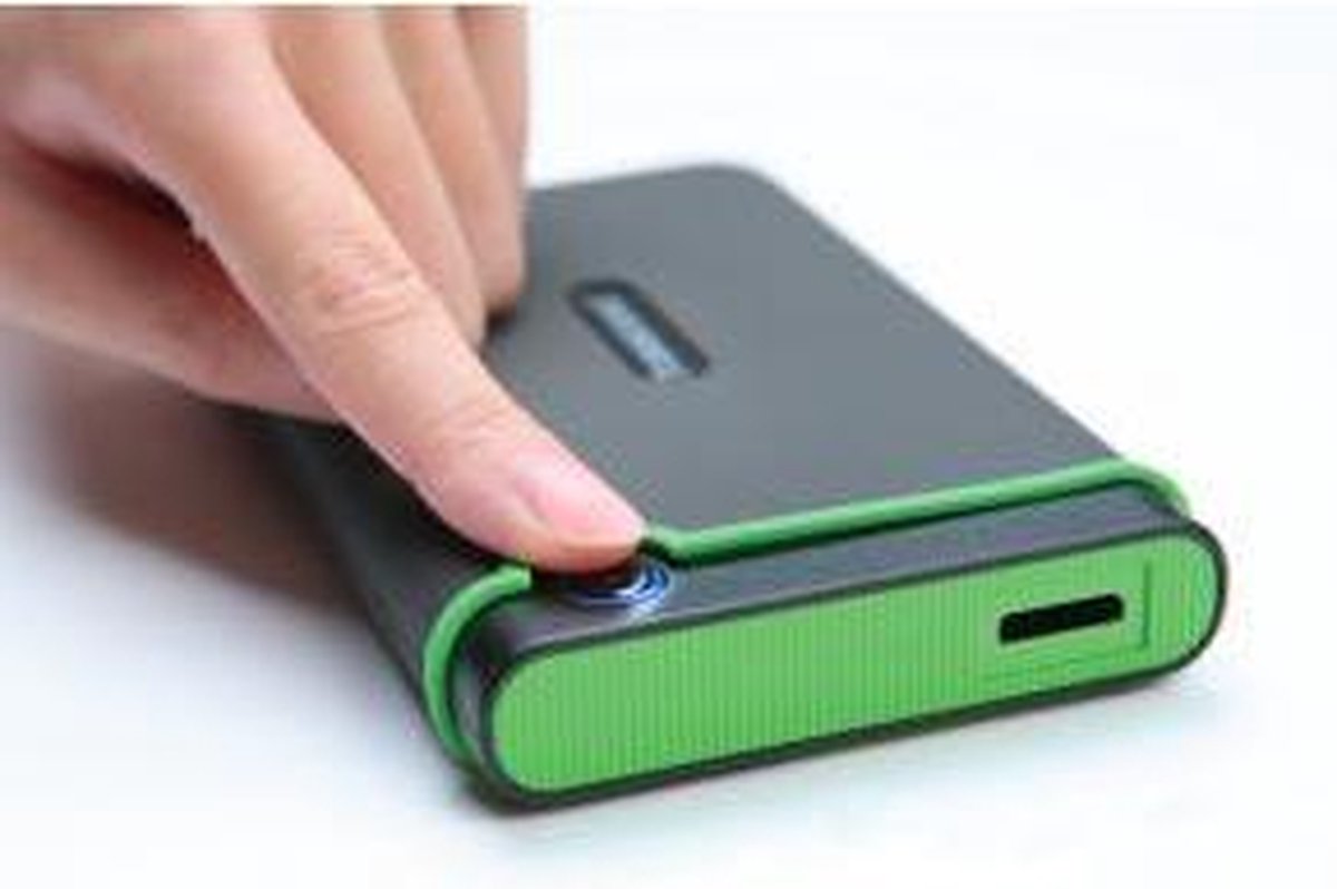 Transcend StoreJet 25M3G externe harde schijf 1000 GB - Groen