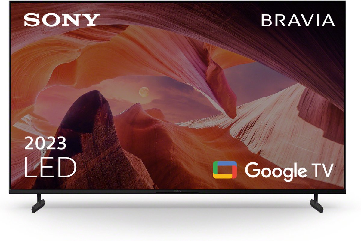 Sony Bravia KD-55X80L 4K TV (2023) - Zwart