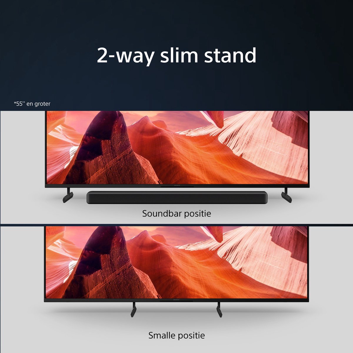 Sony Bravia KD-65X80L 4K TV (2023) - Zwart