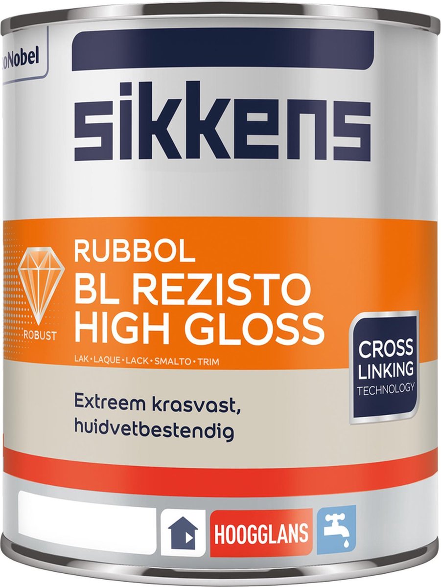 Sikkens Rubbol BL Rezisto High Gloss - Mengkleur - 1 l