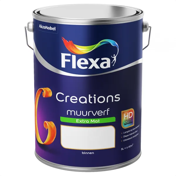 Flexa Creations Muurverf Extra Mat - Mengkleur - 5 l